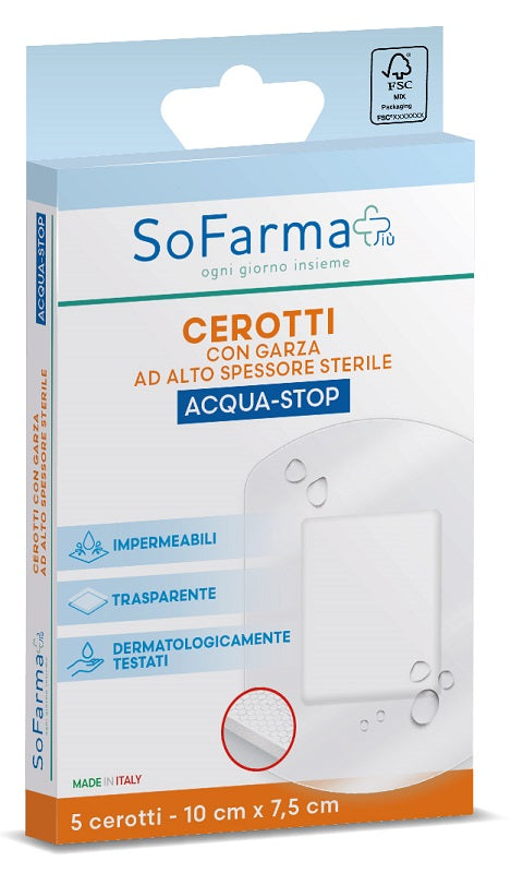 CEROTTO ACQUA10X7,5 SOFARMAPIU