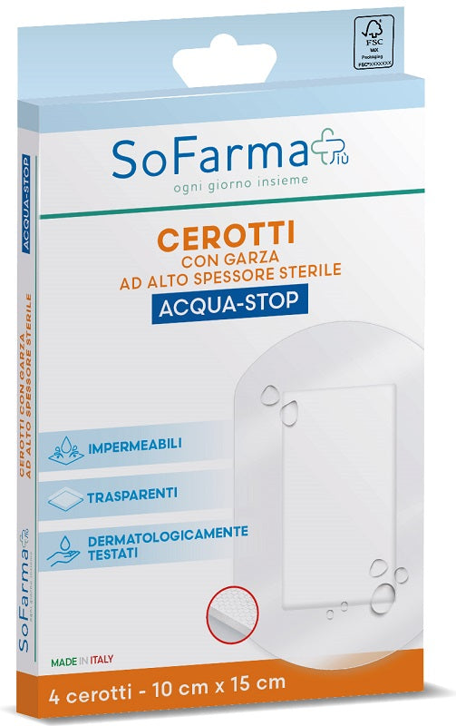 CEROTTO ACQUA 10X15 SOFARMAPIU