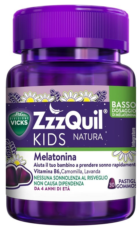 VICKS ZZZQUIL KIDS NAT 30PAST
