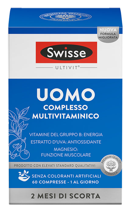SWISSE MULTIVIT UOMO 60CPR