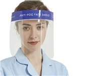 SCHERMO FACCIALE ANTI NEBBIA