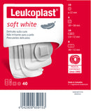 LEUKOPLAST SOFT WHITE 40PZ ASS