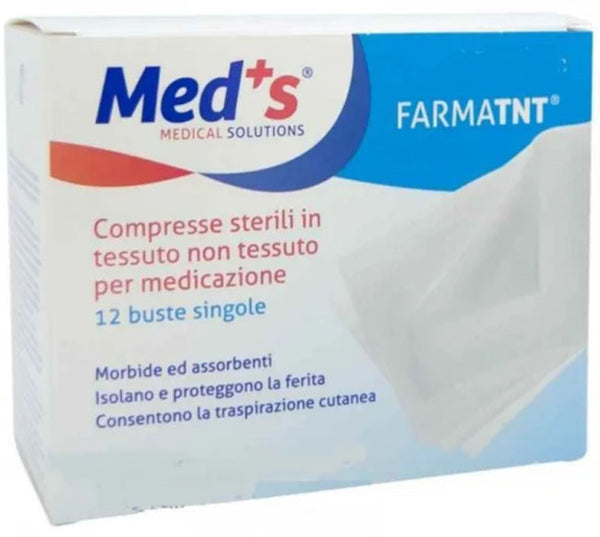 GARZA MEDS TNT 10X10CM P O 12P