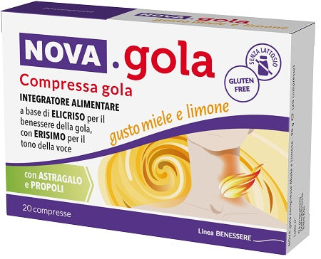 NOVA GOLA MIELE LIMONE 20CPR