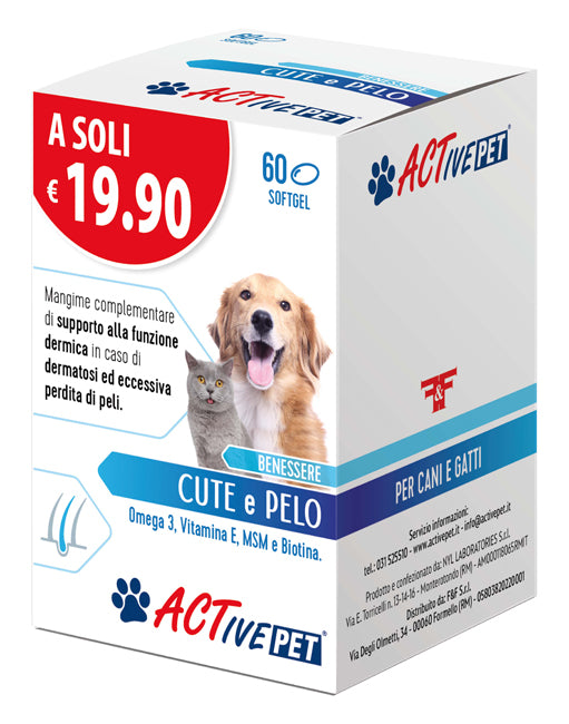 ACTIVE PET CUTE E PELO 60SOFTG