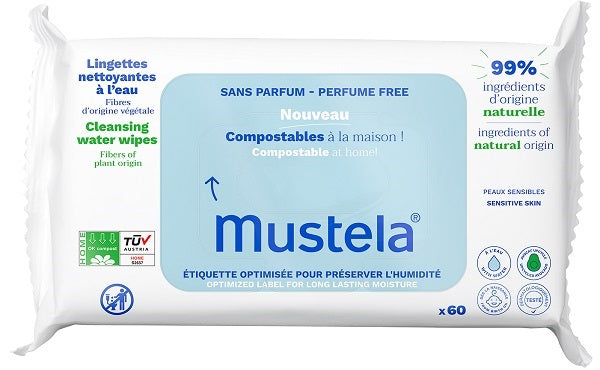 MUSTELA SALVIETTE ACQUA S/PROF