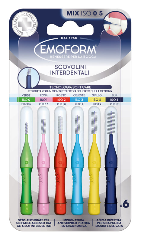 EMOFORM SCOVOLINO MIX 6PZ