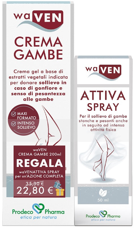 WAVEN CREMA GAMBE 200ML