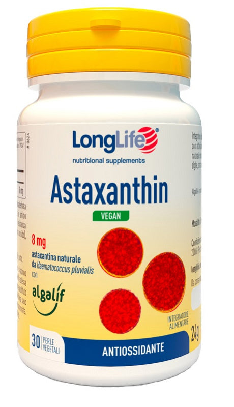 LONGLIFE ASTAXANTHIN VEG 30PRL