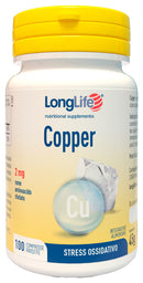 LONGLIFE COPPER 2MG 100CPR RIV