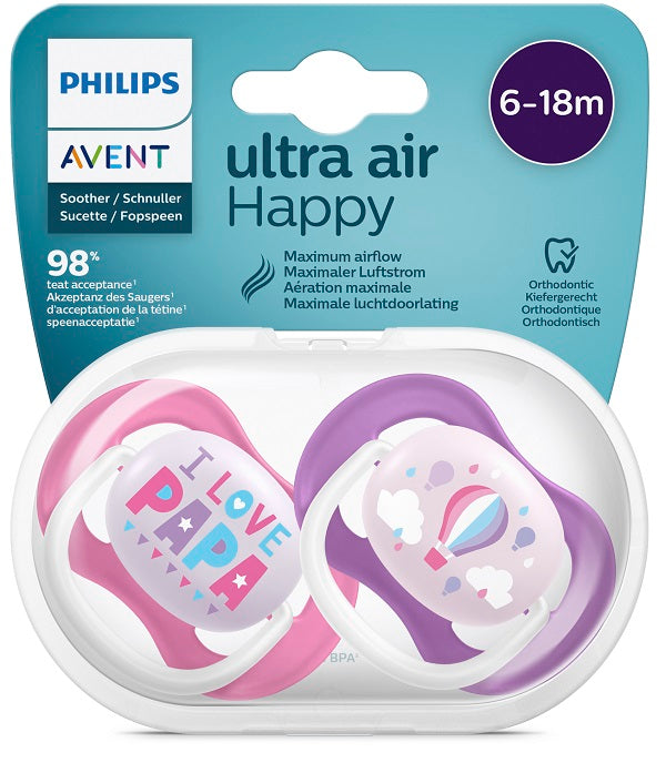 AVENT ULTRA AIR TETT PA/BA 0/6