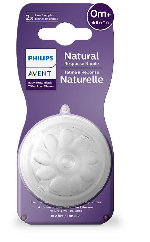 AVENT TETT NAT RESP F2 0M+ 2PZ