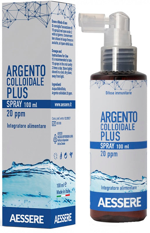 ARGENTO COLLOIDALE PLUS 20PPM