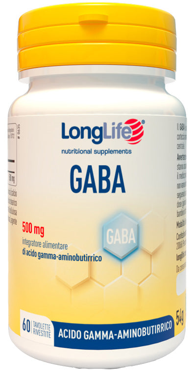 LONGLIFE GABA 500MG 60TAV