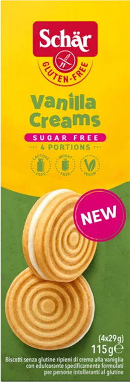SCHAR SUGAR FREE VANILLA CREAM