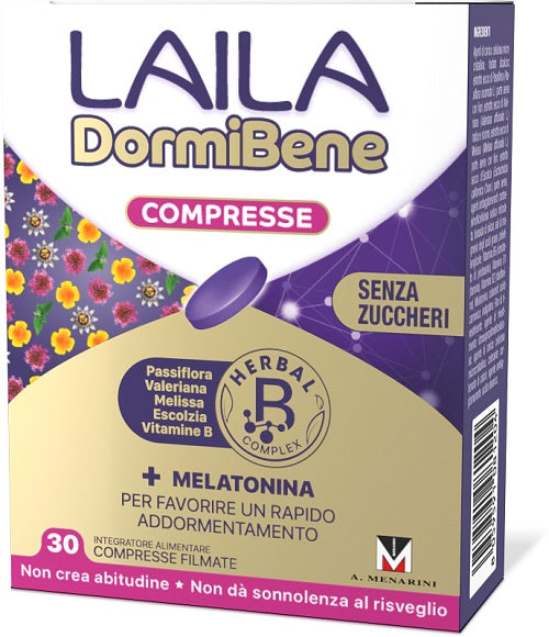 LAILA DORMIBENE 30CPR