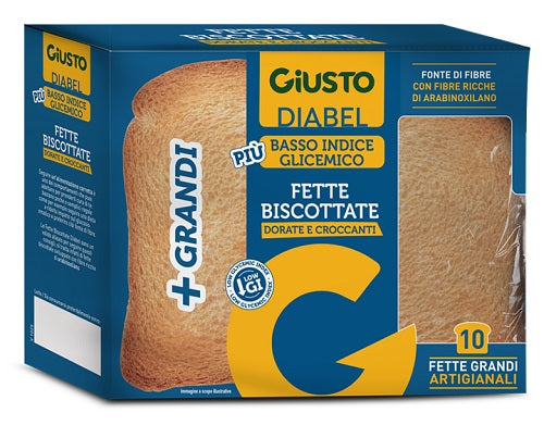 GIUSTO DIABEL FETTE BISC 150G