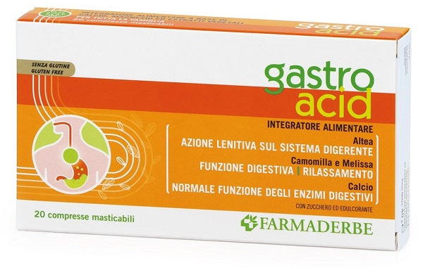 GASTRO ACID 20CPR MASTIC