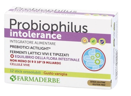 PROBIOPHILUS INTOLLERANCE12STI