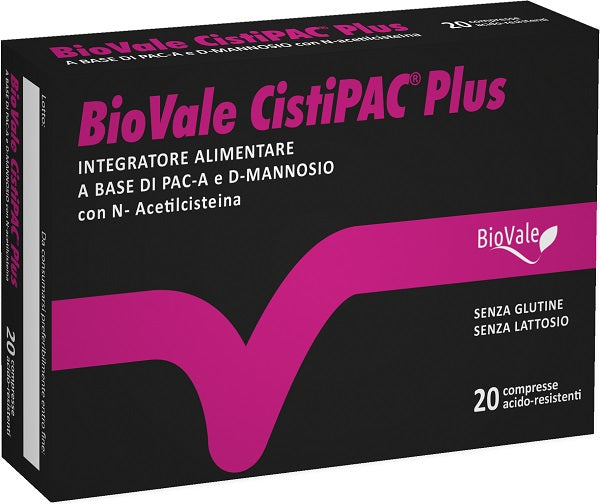 BIOVALE CISTIPAC PLUS 20CPR