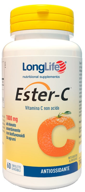 LONGLIFE ESTER C 1000MG 60TAV