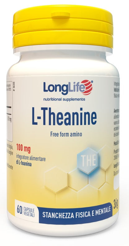 LONGLIFE L-THEANINE 60CPS VEG