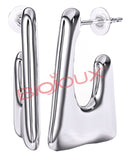 Bjt297 orecchini alizee20mm ss