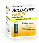 Accu-chek fastclix 100+2lanc